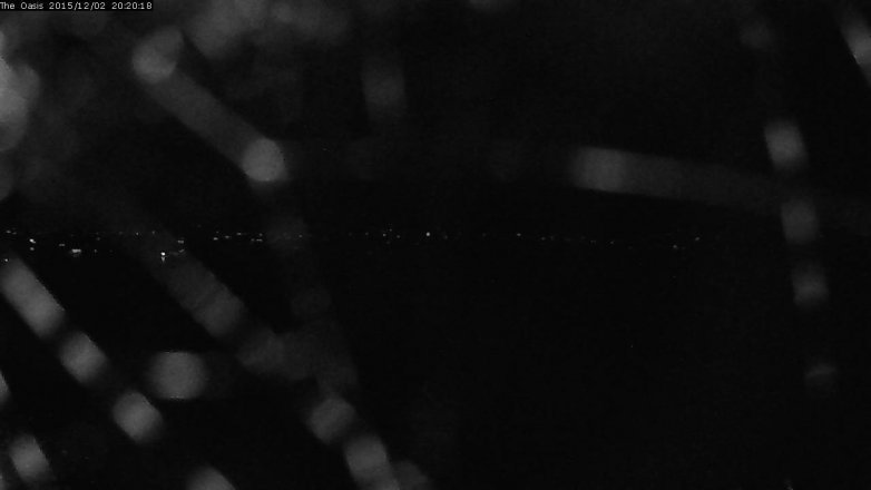 Lake Travis webcam, December 2, 2015 7:25 PM CT