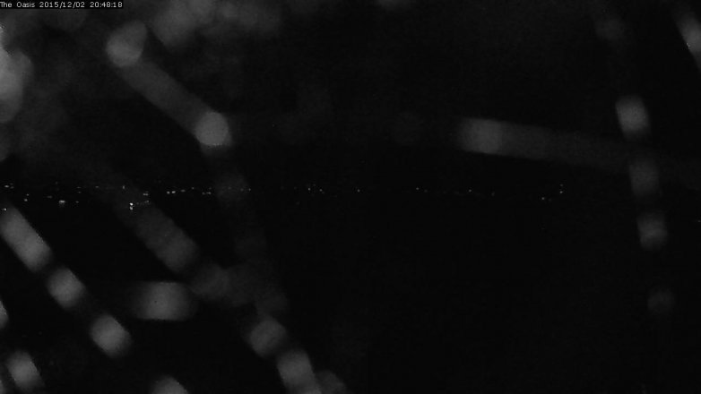 Lake Travis webcam, December 2, 2015 7:55 PM CT