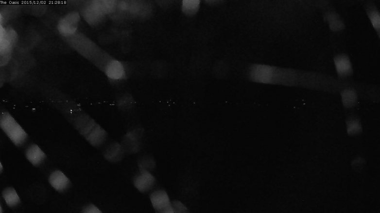 Lake Travis webcam, December 2, 2015 8:35 PM CT