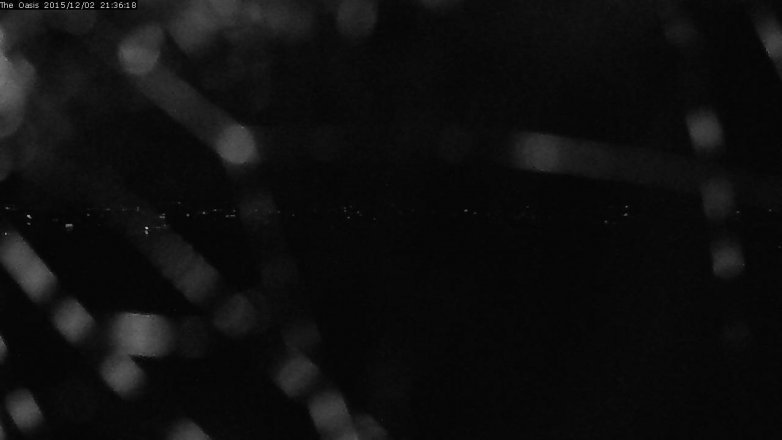 Lake Travis webcam, December 2, 2015 8:40 PM CT