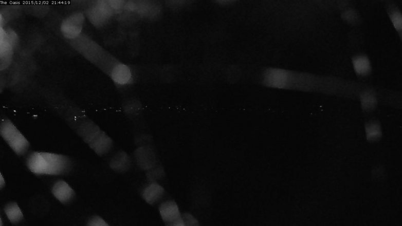 Lake Travis webcam, December 2, 2015 8:50 PM CT