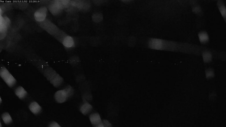 Lake Travis webcam, December 2, 2015 9:35 PM CT