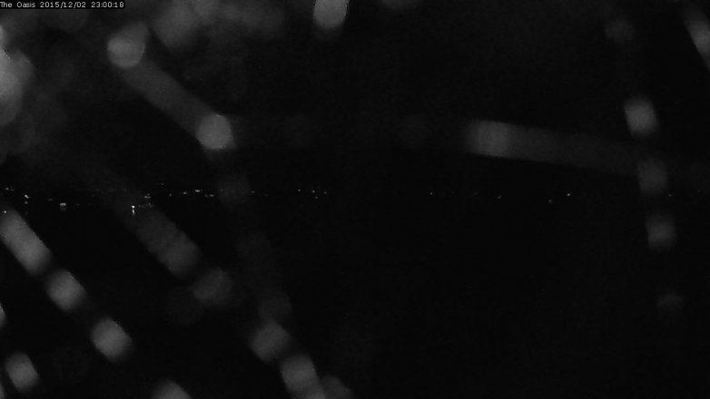 Lake Travis webcam, December 2, 2015 10:05 PM CT