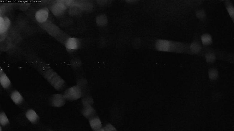Lake Travis webcam, December 2, 2015 11:20 PM CT