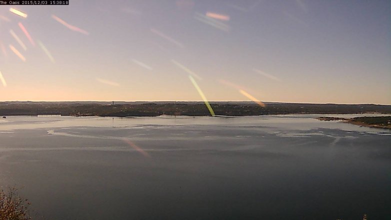 Lake Travis webcam, December 3, 2015 2:45 PM CT