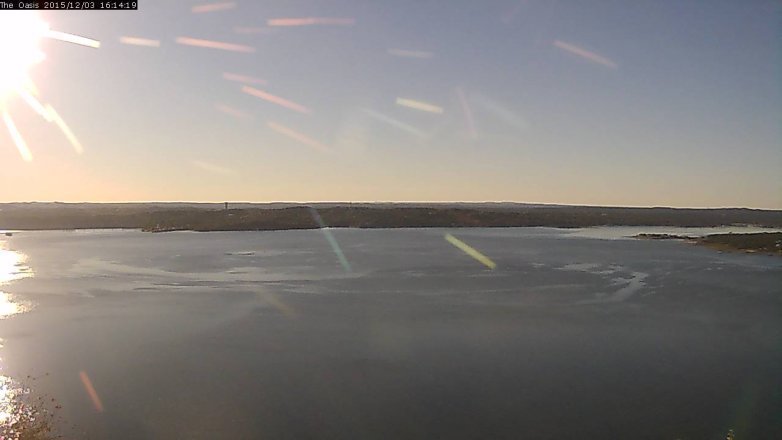 Lake Travis webcam, December 3, 2015 3:20 PM CT