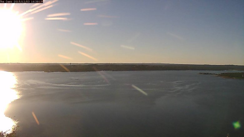 Lake Travis webcam, December 3, 2015 3:45 PM CT