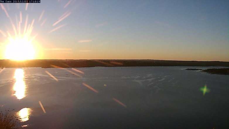 Lake Travis webcam, December 3, 2015 4:25 PM CT