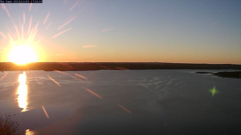 Lake Travis webcam, December 3, 2015 4:30 PM CT