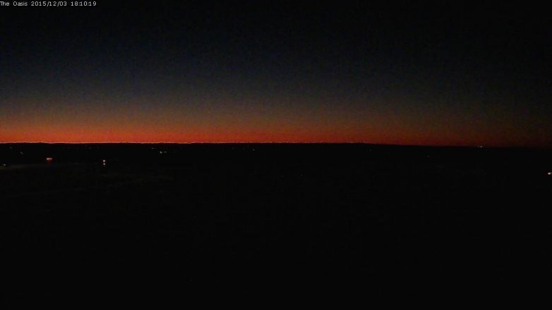 Lake Travis webcam, December 3, 2015 5:15 PM CT