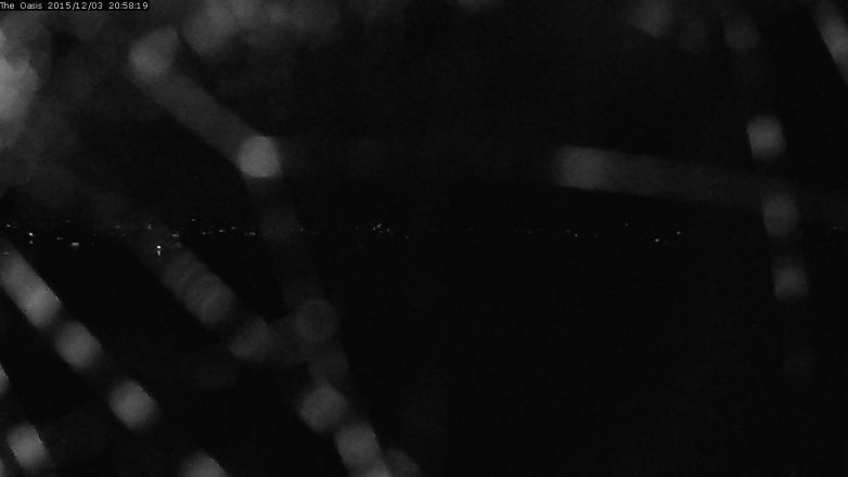 Lake Travis webcam, December 3, 2015 8:05 PM CT