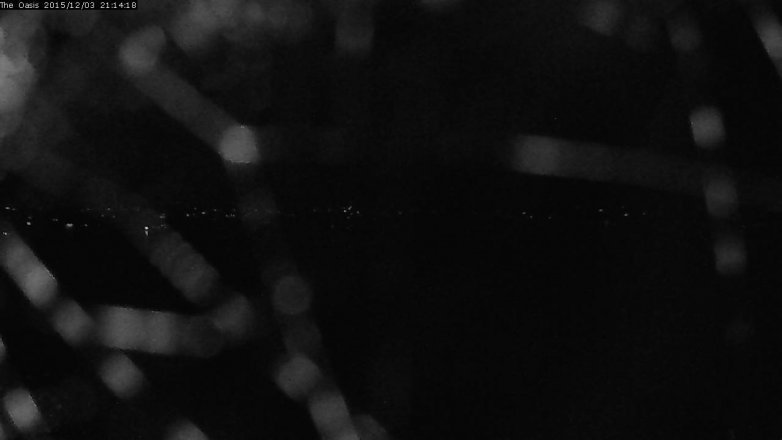 Lake Travis webcam, December 3, 2015 8:20 PM CT