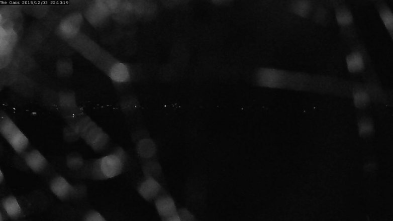 Lake Travis webcam, December 3, 2015 9:15 PM CT