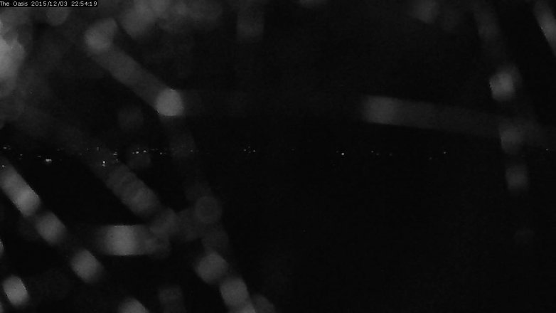 Lake Travis webcam, December 3, 2015 10:00 PM CT