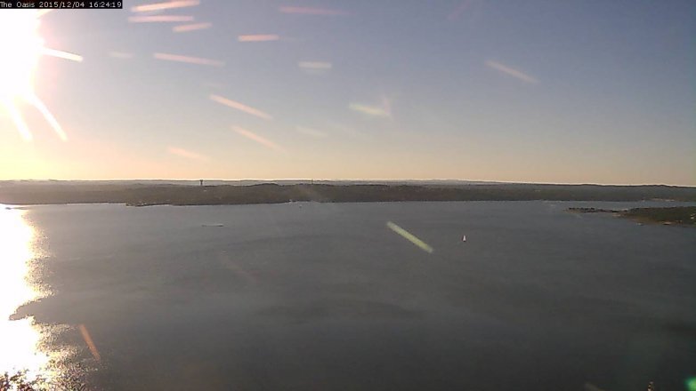 Lake Travis webcam, December 4, 2015 3:30 PM CT