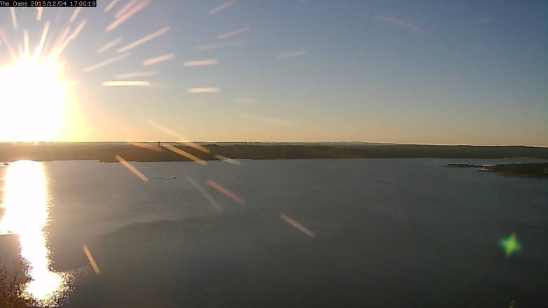 Lake Travis webcam, December 4, 2015 4:05 PM CT
