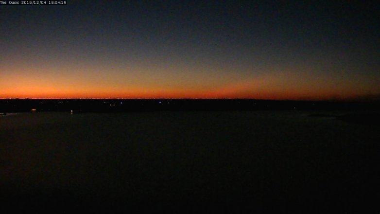 Lake Travis webcam, December 4, 2015 5:10 PM CT