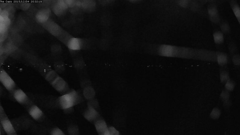 Lake Travis webcam, December 4, 2015 7:40 PM CT