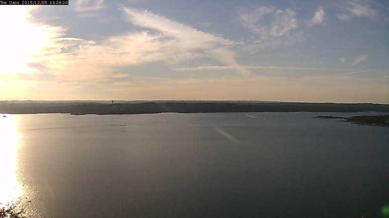 Lake Travis webcam, December 5, 2015 3:35 PM CT