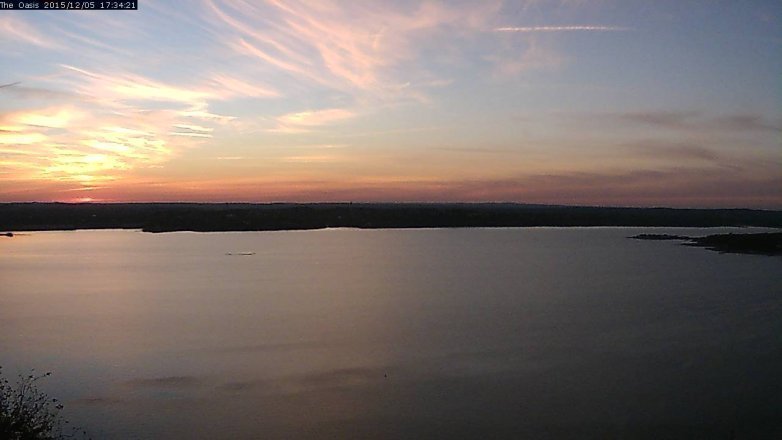 Lake Travis webcam, December 5, 2015 4:40 PM CT