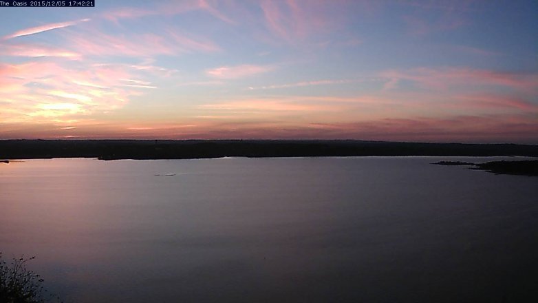 Lake Travis webcam, December 5, 2015 4:50 PM CT