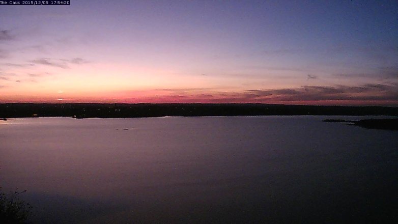 Lake Travis webcam, December 5, 2015 5:00 PM CT