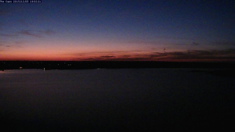 Lake Travis webcam, December 5, 2015 5:10 PM CT