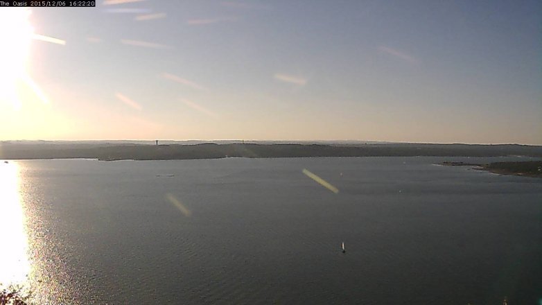 Lake Travis webcam, December 6, 2015 3:30 PM CT