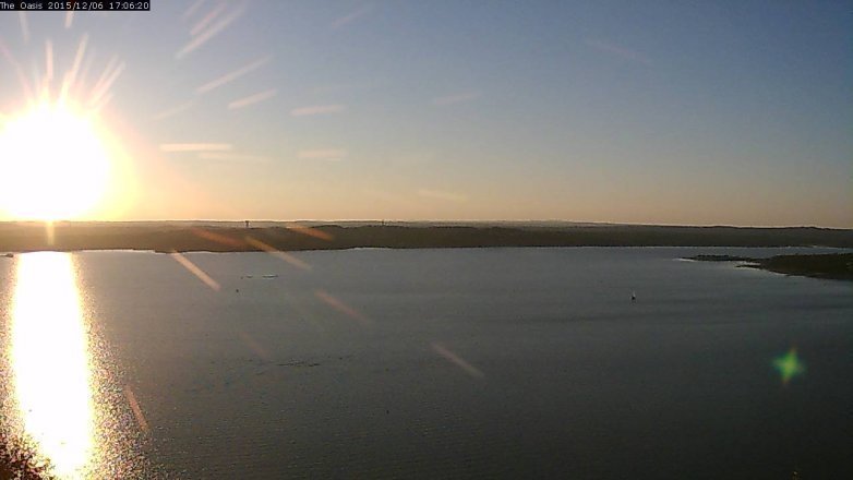 Lake Travis webcam, December 6, 2015 4:10 PM CT