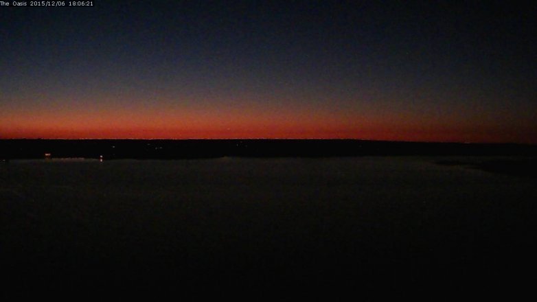 Lake Travis webcam, December 6, 2015 5:15 PM CT