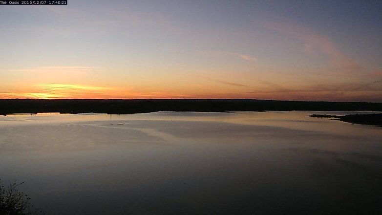 Lake Travis webcam, December 7, 2015 4:45 PM CT