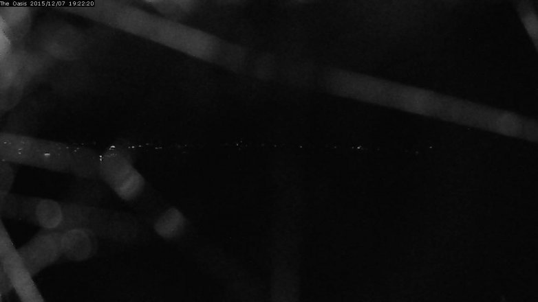 Lake Travis webcam, December 7, 2015 6:30 PM CT