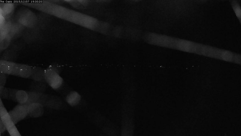 Lake Travis webcam, December 7, 2015 6:35 PM CT