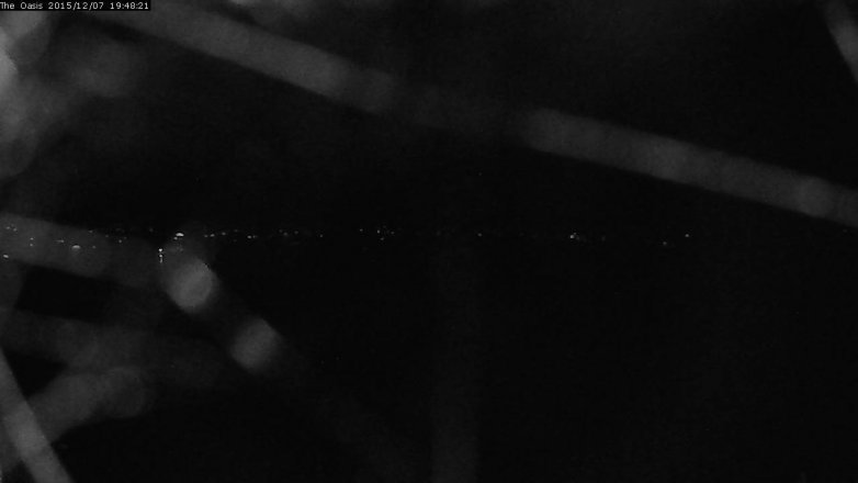 Lake Travis webcam, December 7, 2015 6:55 PM CT