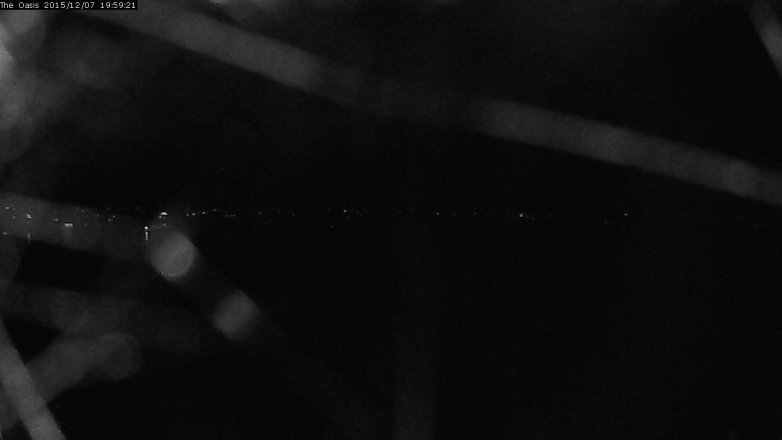 Lake Travis webcam, December 7, 2015 7:05 PM CT