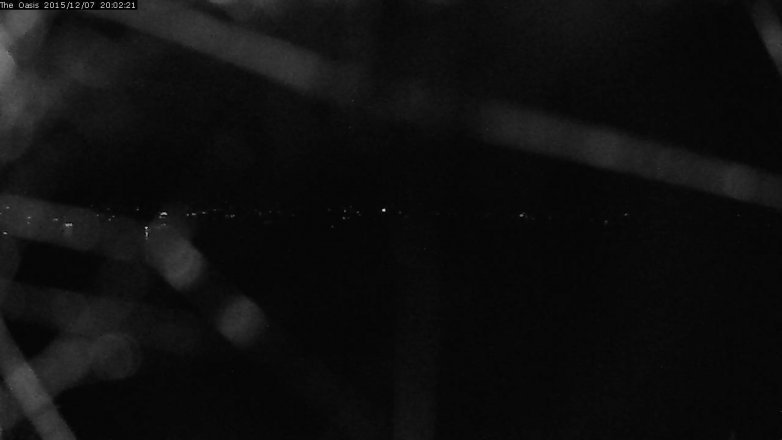 Lake Travis webcam, December 7, 2015 7:10 PM CT