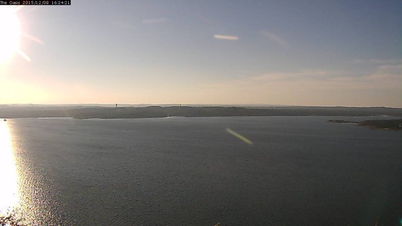 Lake Travis webcam, December 8, 2015 3:30 PM CT