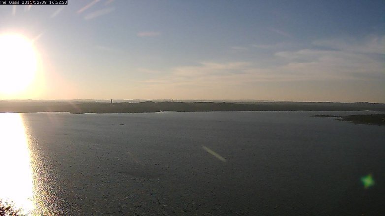 Lake Travis webcam, December 8, 2015 4:00 PM CT