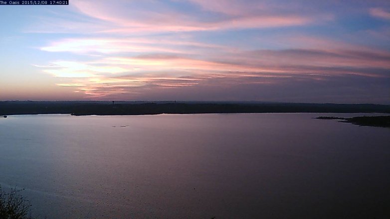 Lake Travis webcam, December 8, 2015 4:45 PM CT