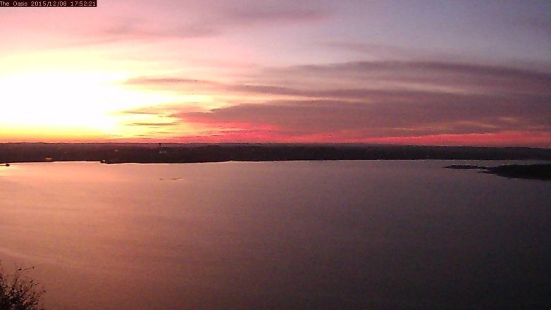 Lake Travis webcam, December 8, 2015 5:00 PM CT