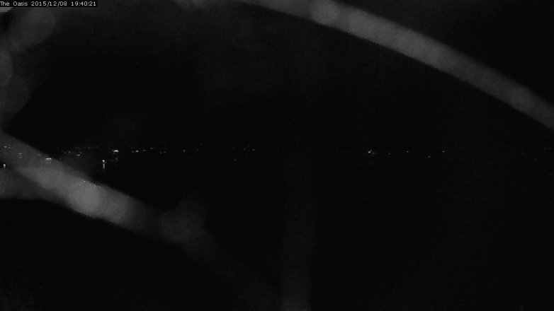 Lake Travis webcam, December 8, 2015 6:45 PM CT