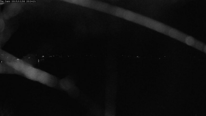 Lake Travis webcam, December 8, 2015 7:30 PM CT
