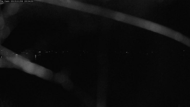 Lake Travis webcam, December 8, 2015 7:40 PM CT