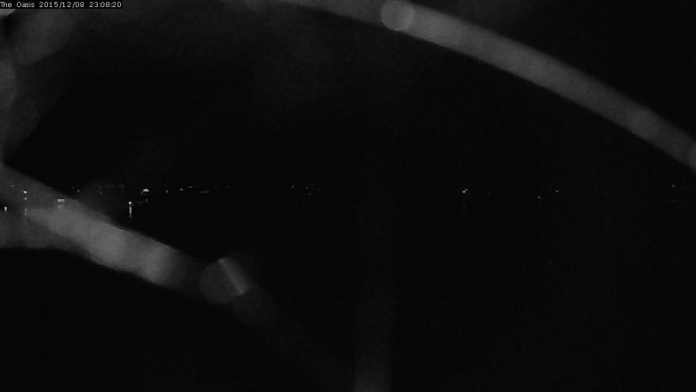 Lake Travis webcam, December 8, 2015 10:15 PM CT