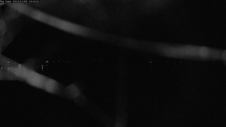 Lake Travis webcam, December 8, 2015 10:25 PM CT