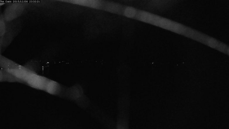 Lake Travis webcam, December 8, 2015 10:40 PM CT