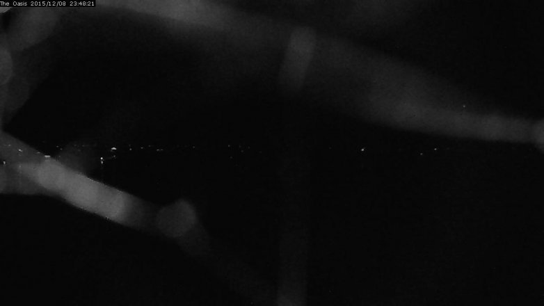 Lake Travis webcam, December 8, 2015 10:55 PM CT
