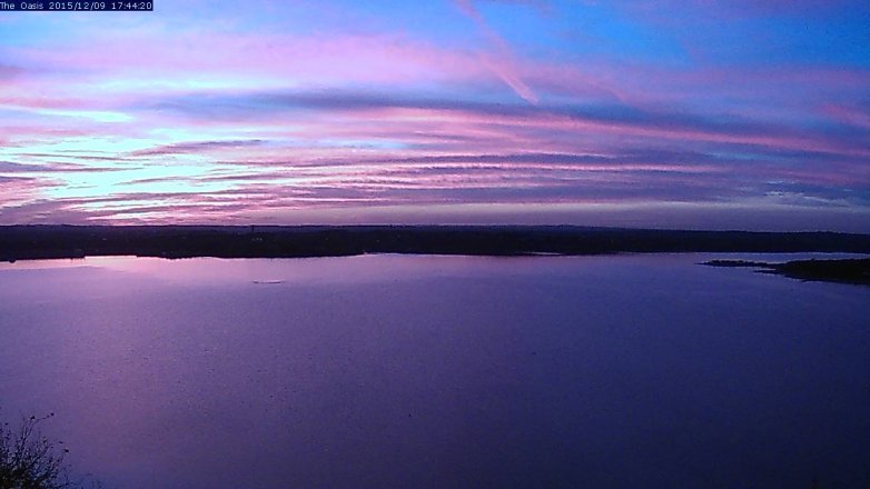 Lake Travis webcam, December 9, 2015 4:50 PM CT