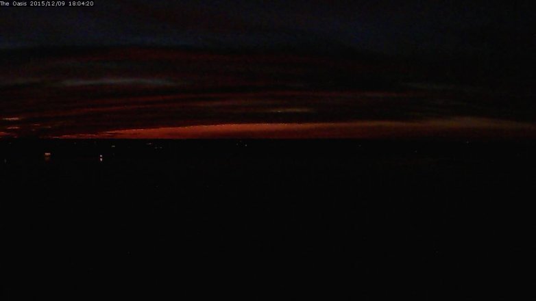 Lake Travis webcam, December 9, 2015 5:10 PM CT