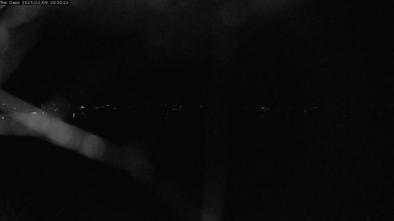 Lake Travis webcam, December 9, 2015 7:40 PM CT